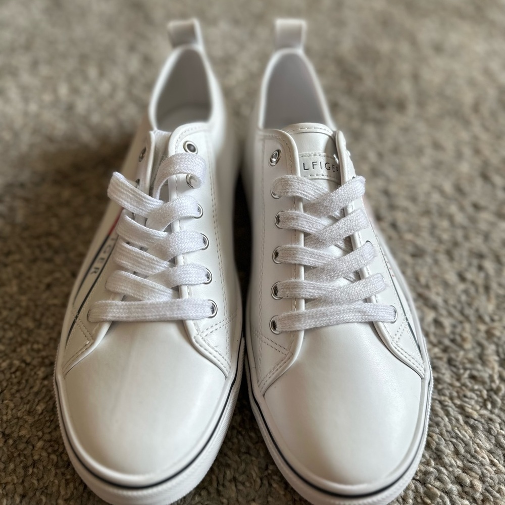 Women’s Tommy Hilfiger White Sneakers
